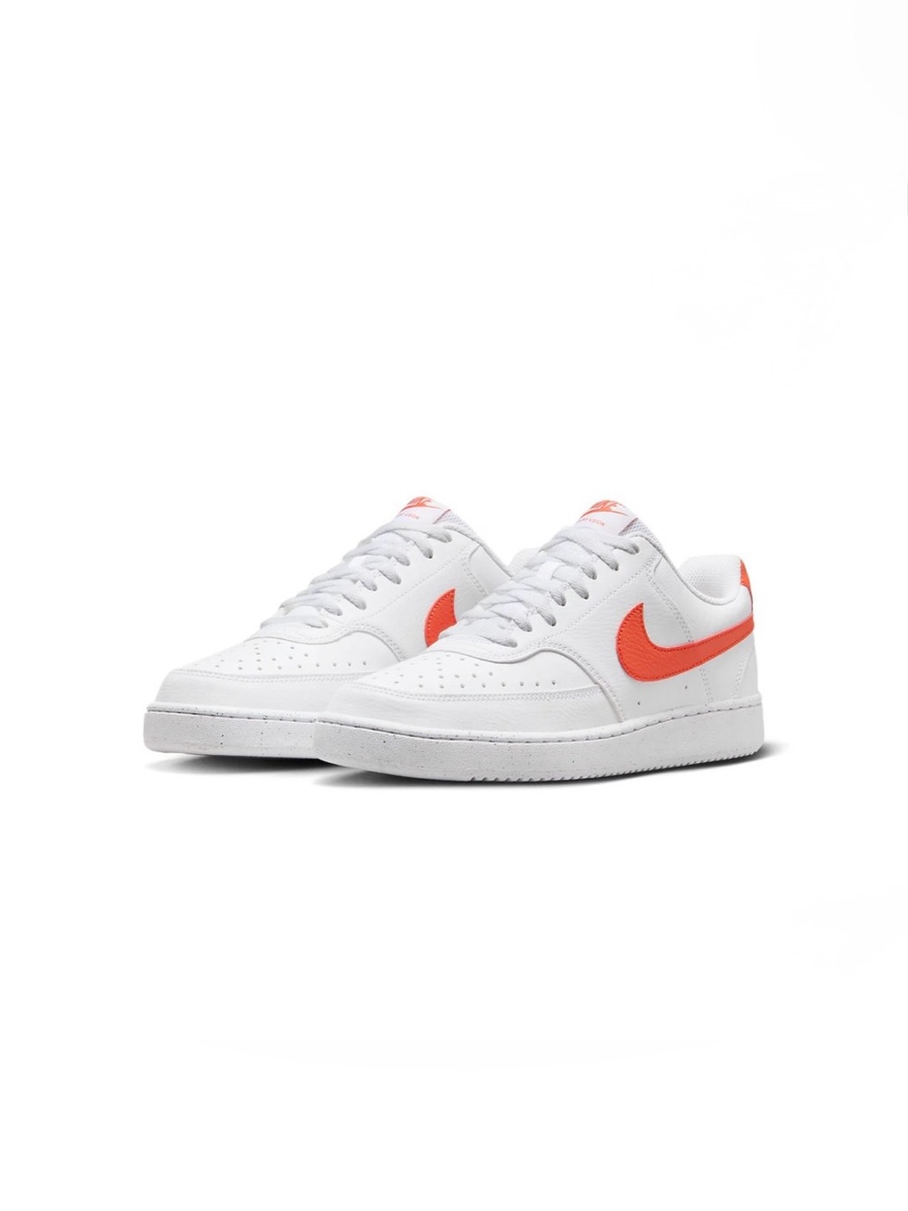 Brand New Nike Court Vision Low Next Nature 'White Picante Red' Men’s Shoes